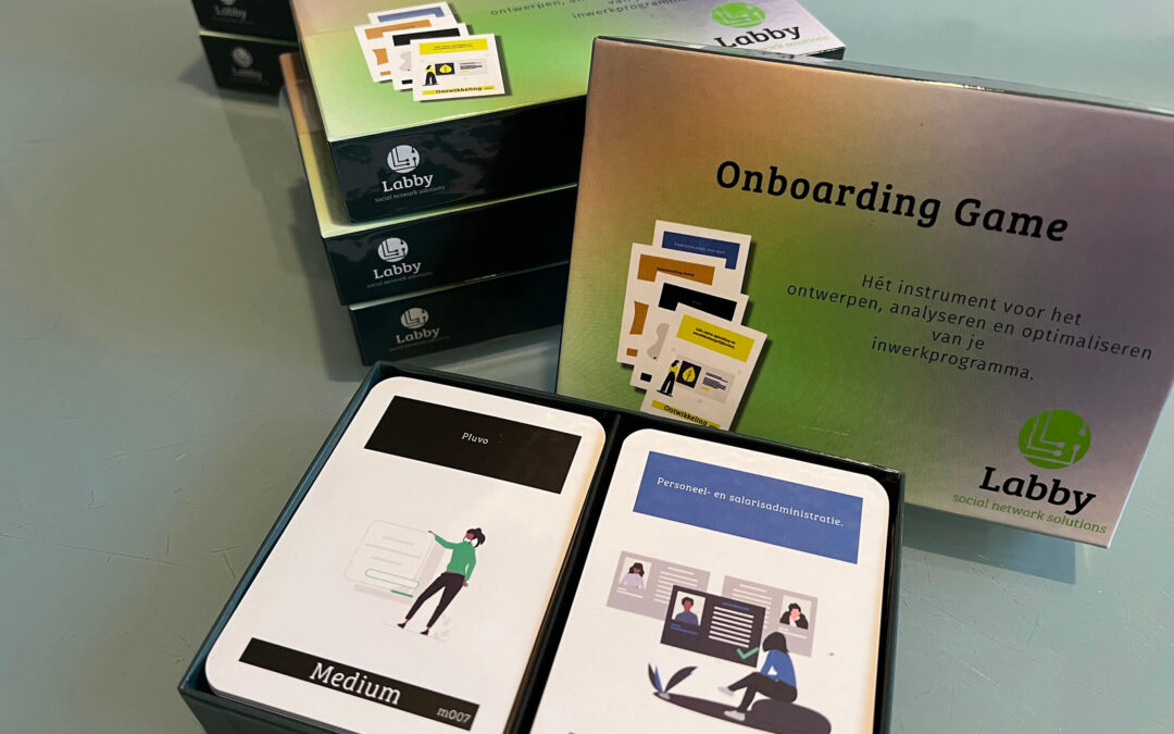 Onboarding roadmap, in 2 uur gemaakt en afgestemd