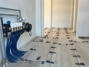 Verhuizing en studie. Hier een foto van de vloer.